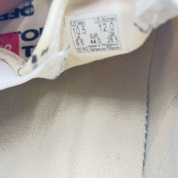 Vans Packing Tape Slip On Shoes Mens  Blanc Womens De Blanc Sneaker Mens 11.5 - Picture 7 of 7